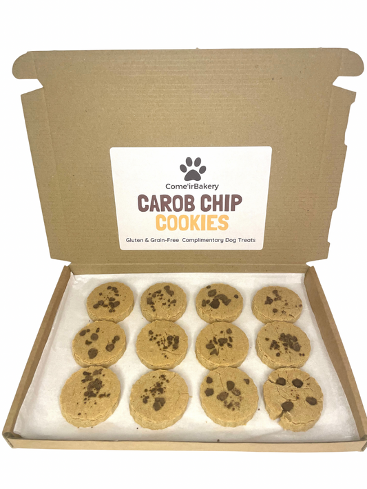 Small Cookie Dog Box (Carob Chip)